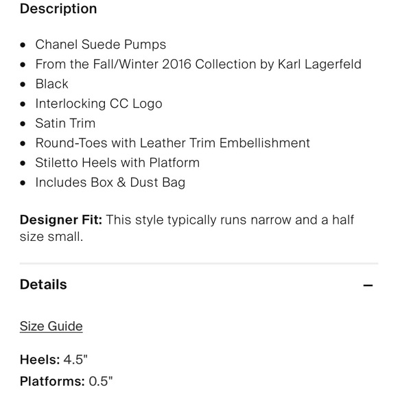 ❌SOLD!!❌ New Chanel Suede & Satin Pumps - Picture 9 of 9